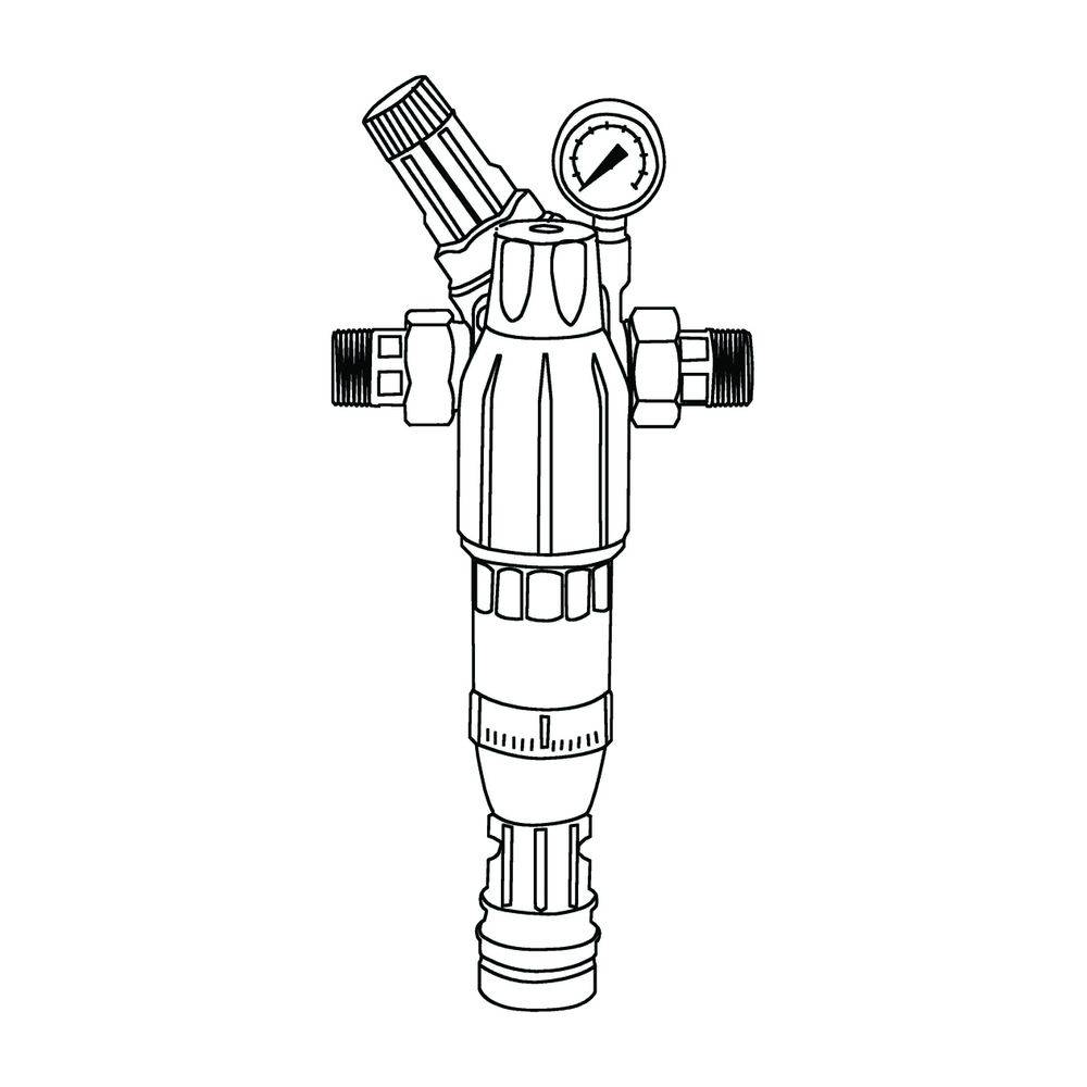 BWT Hauswasserstation Bolero HWS 11/4"LF 4m3/h mit Schnellverschlusstechnik DN 32