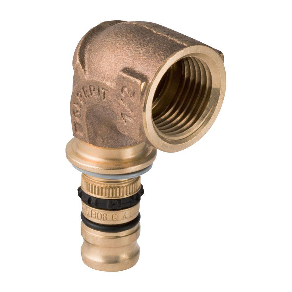 Geberit GE Mepla Übergangsbogen, 90 Grad, d20mm Pressfitting, Rp1/2 Außengewinde, 1 Stk.