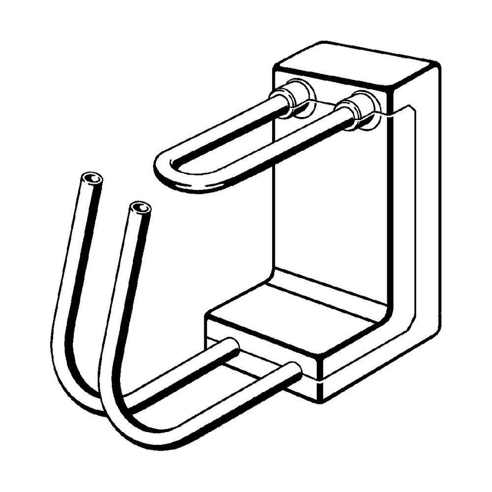 Viega HK-Anschlussblock Raxofix 5397.6 180mm, mit Dämmbox, Kunststoff