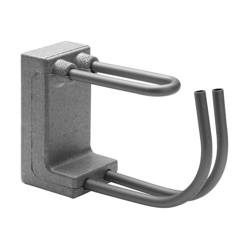 Viega HK-Anschlussblock Raxofix 5397.6 180mm, mit Dämmbox, Kunststoff