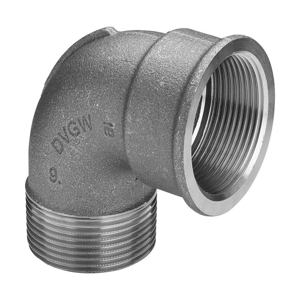 Viega Bogen 3092 R 1xRp 1, 90Grad, Rotguss