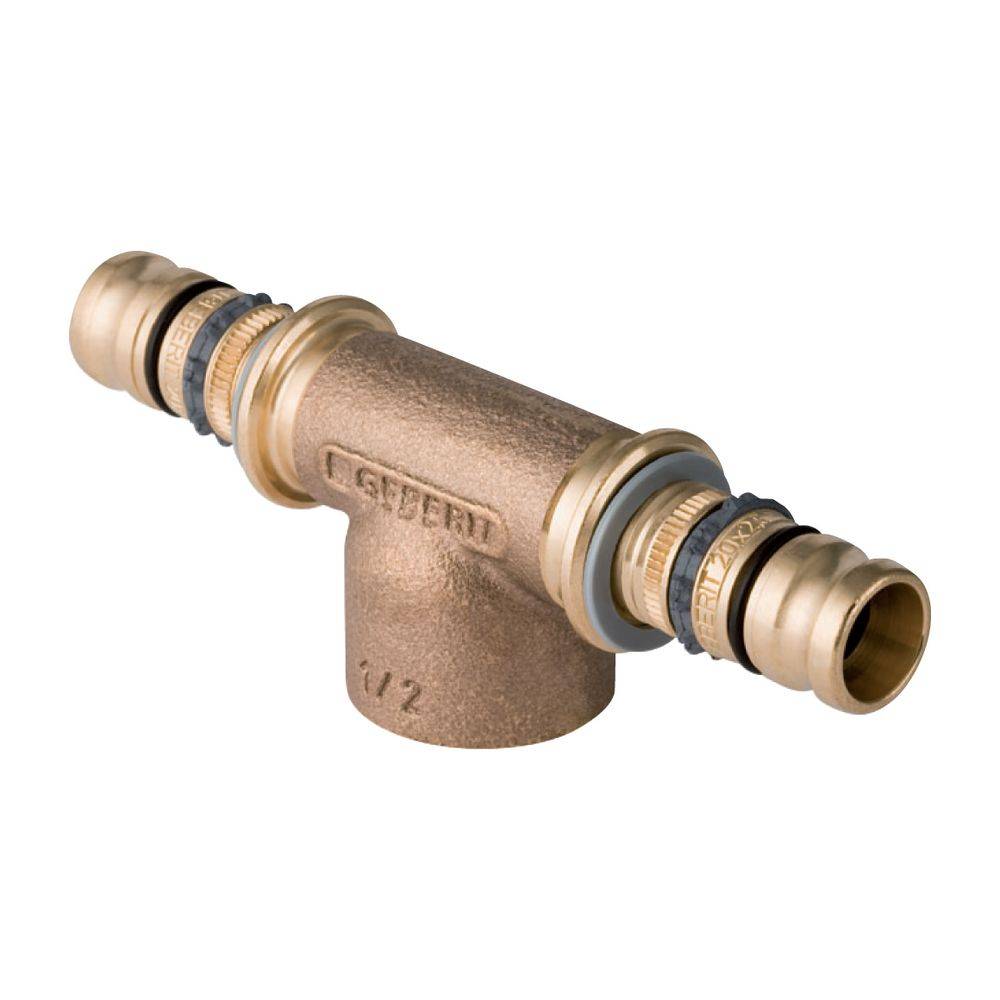 Geberit GE Mepla T-Stück, IG, Rotguss, d32mm x Rp3/4 x 32mm, 1 Stk.