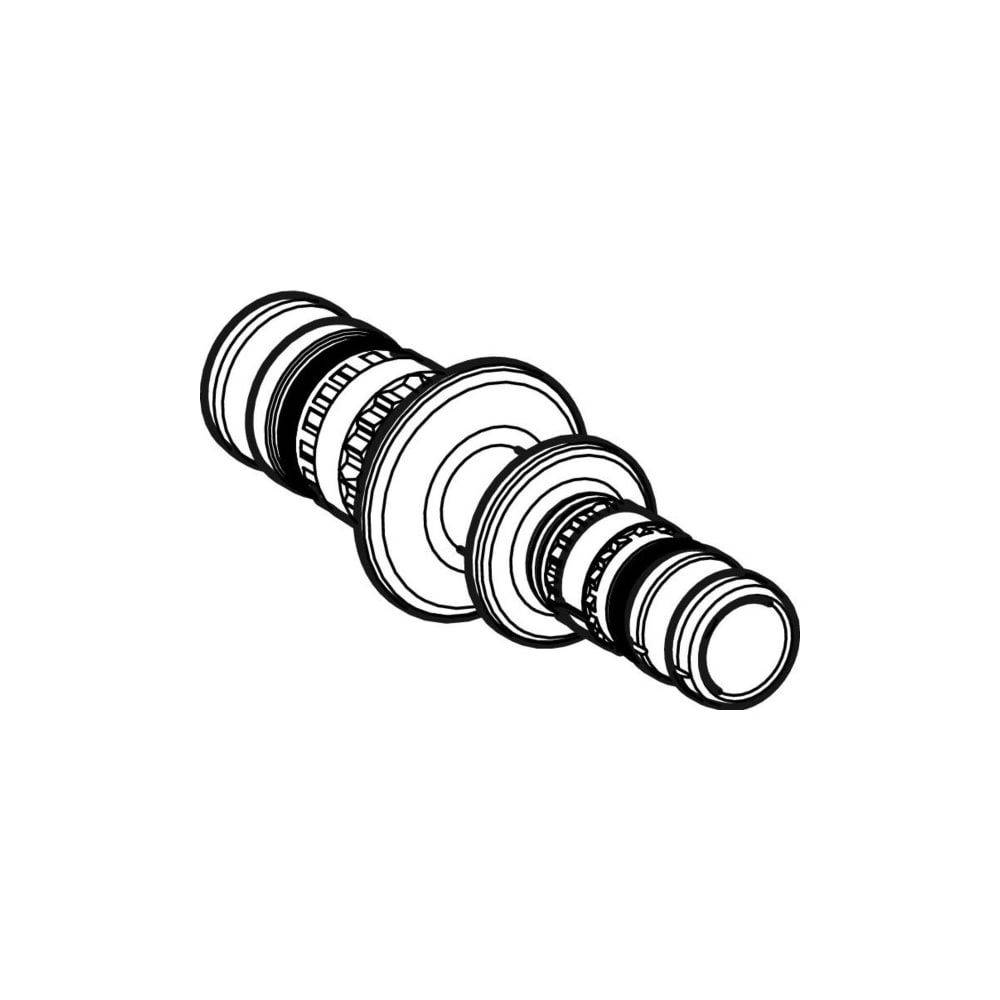 Geberit Reduktion Mepla, 40x26mm, PVDF, Schwarz, 625652005