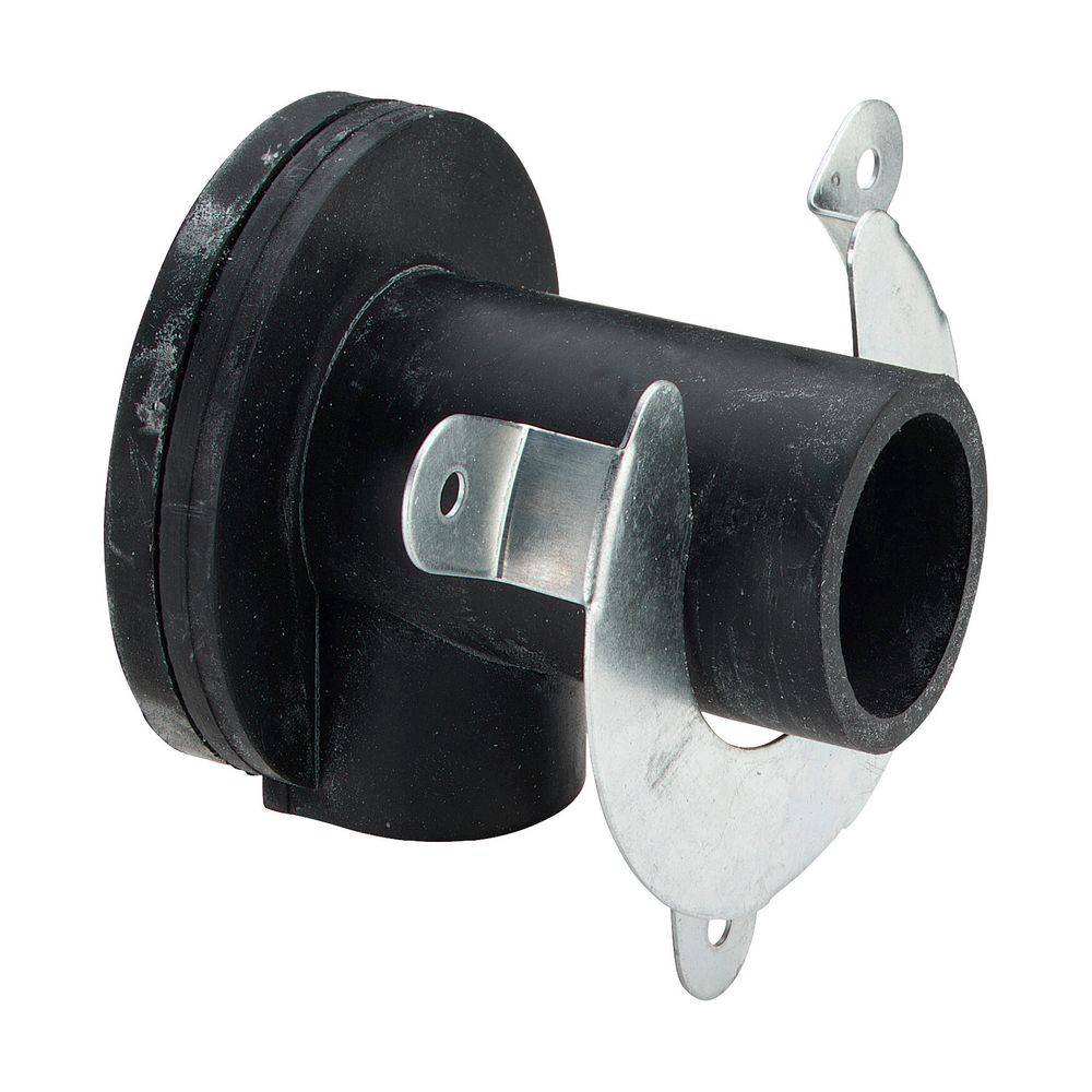 Viega Silenta Schallschlucker 1412.891, d. 22mm x Rp 3/4", Gummi, Schwarz