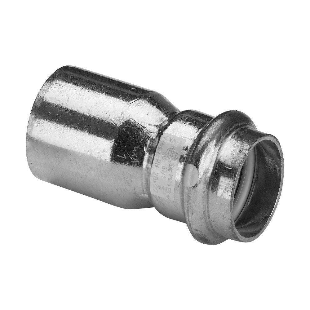 Viega Profipress G Reduzierstück I/A mit SC-Contur 2615.1 für Gas, d. 18x15mm, Kupfer