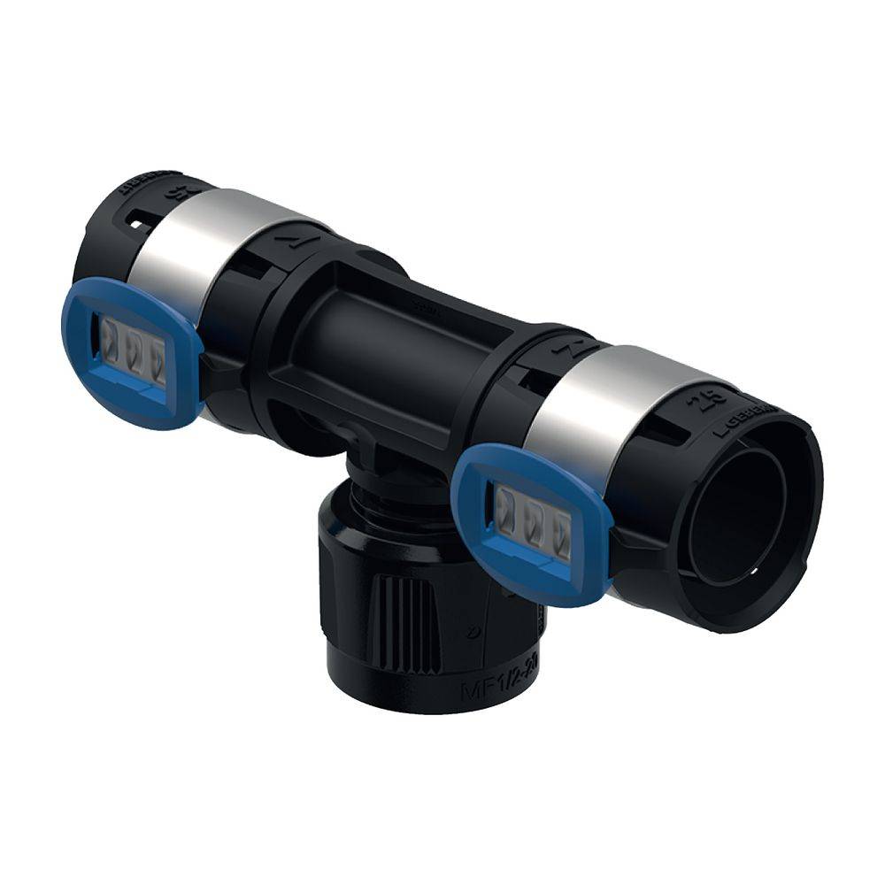 Geberit GE FlowFit Masterfix, Übergangs-T-Stk, d20, RpMF1/2, 16mm, PPSU, 1 Stk.