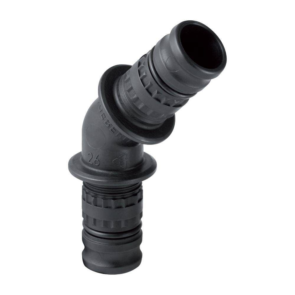 Geberit GE Mepla Winkel, PVDF, 45°, DN 32, 1 Stk.