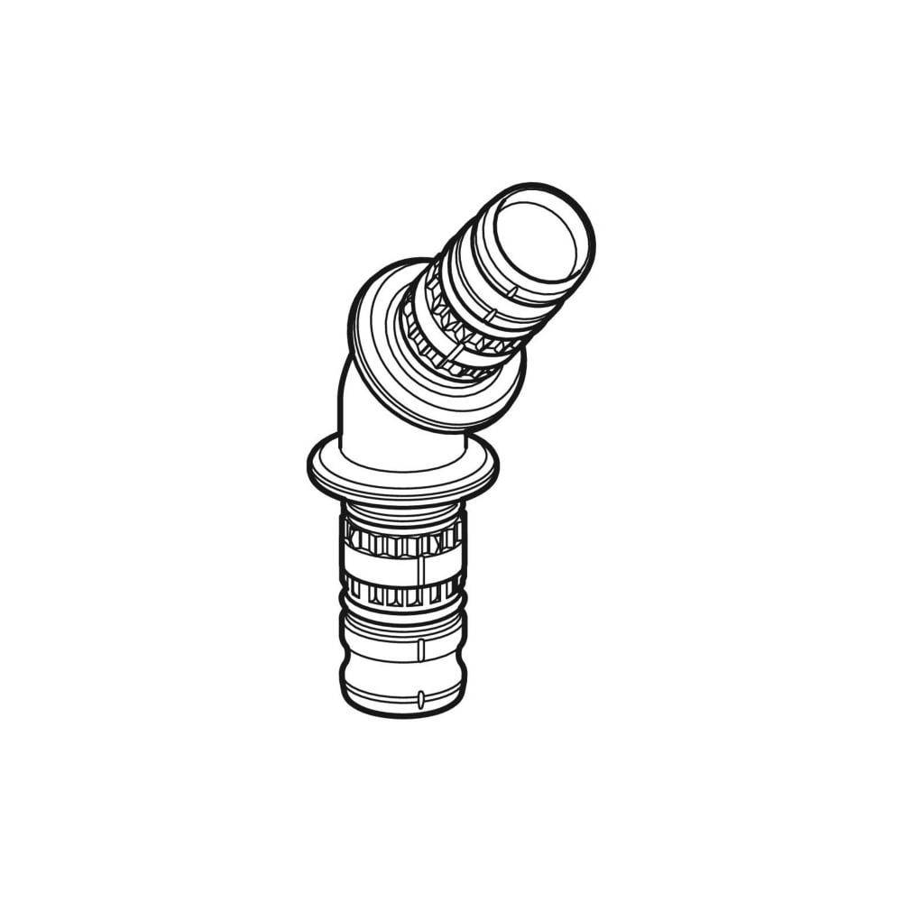 Geberit Mepla Winkel 45 Grad, PVDF, d 32mm