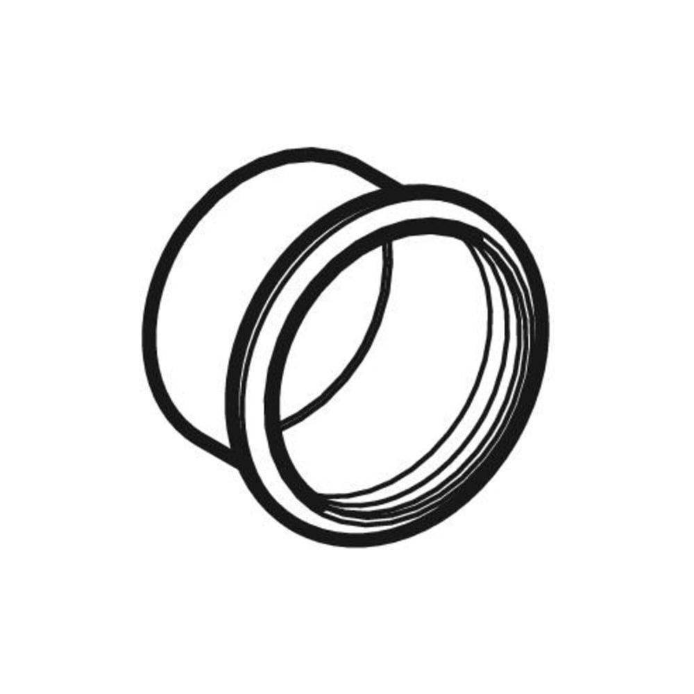 Geberit Edelstahl-Kappe Mapress, Ø88,9mm, Pressmuffe, CIIR-Dichtring, CrNiMo-Stahl, 1 Stk.
