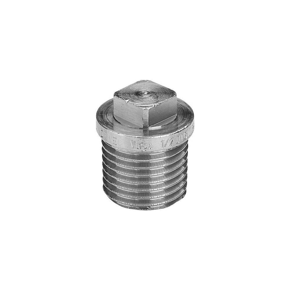 Viega Stopfen 3290 R 3/4, Rotguss, Vierkant, Außenrand