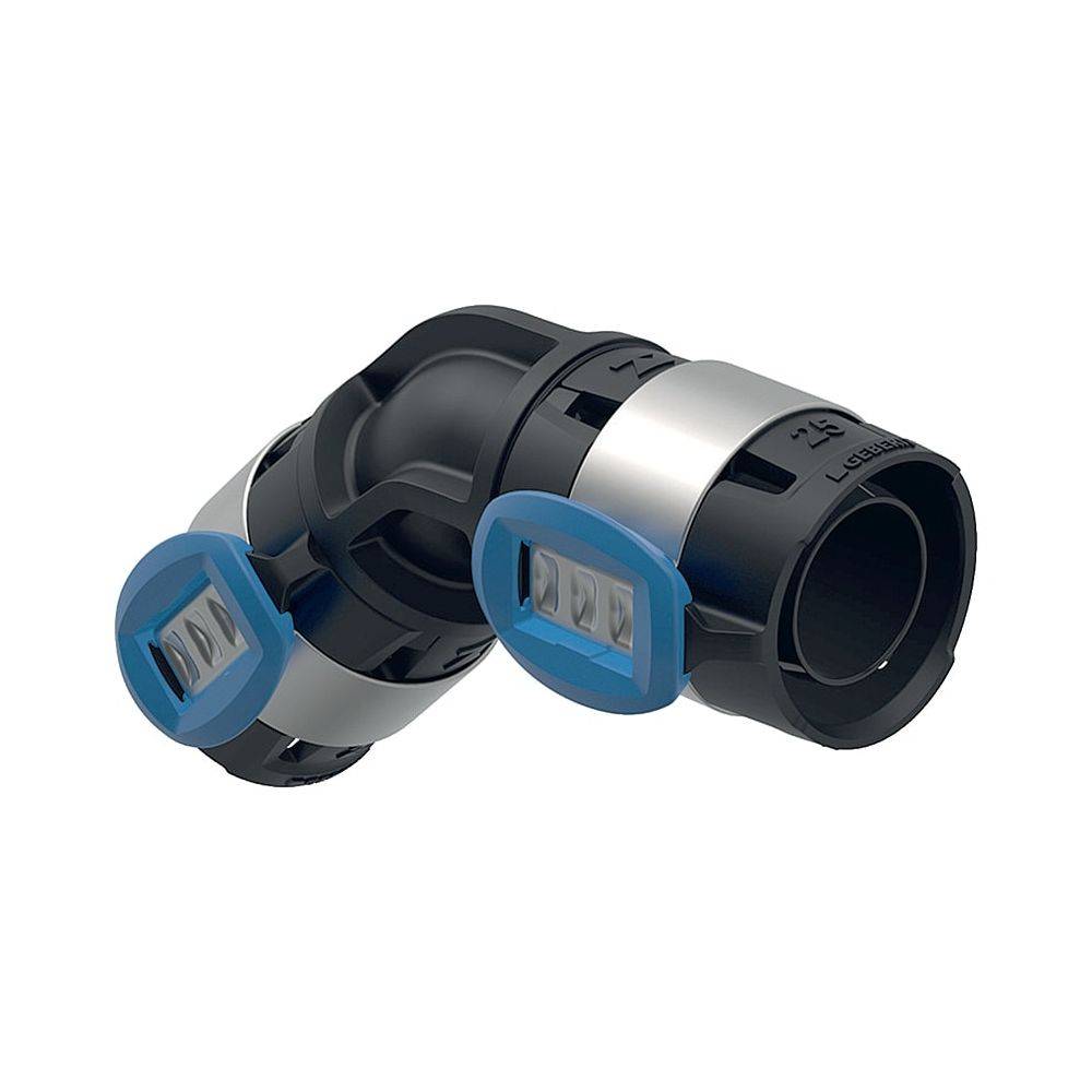 Geberit GE FlowFit, Bogen, PPSU, 45 Grad, Ø 25 mm, 1 Stk.