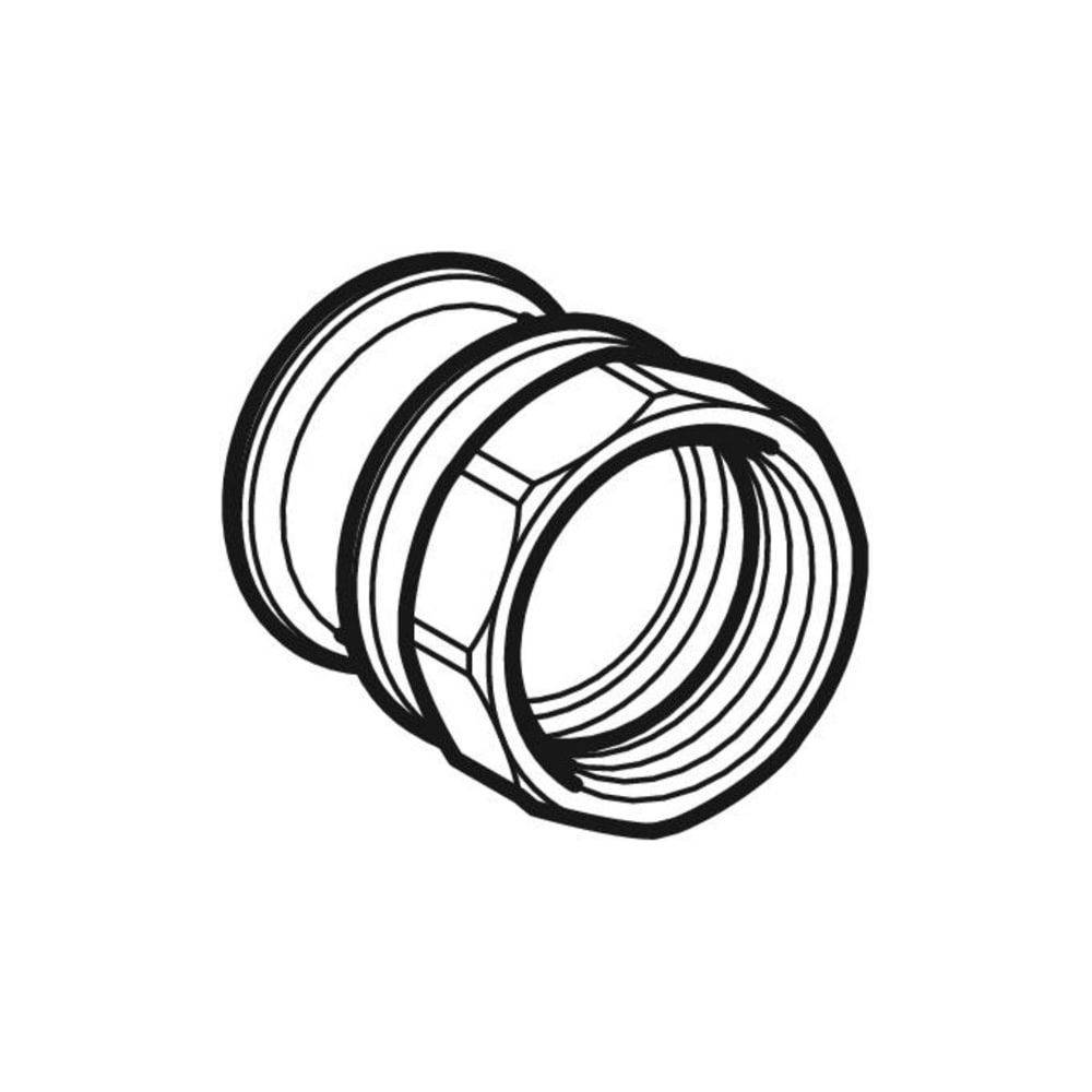 Geberit Übergangsfitting, Mapress Kupfer, Ø15mm × Rp3/8", Innengewinde, Kupfer, 1 Stk.