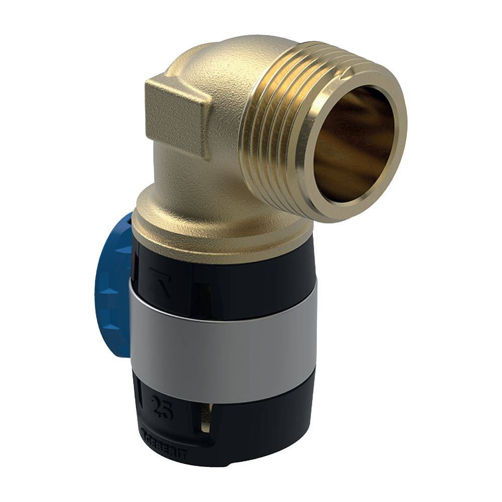 GEBERIT FlowFit Übergangsbogen 90Gr mit Rg+ 90Gr d16-R3/4