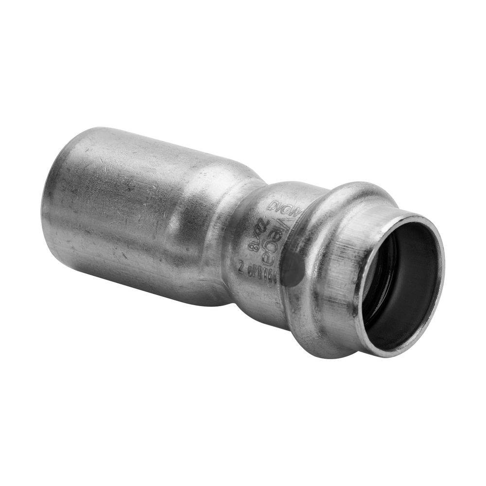 Viega Reduzierstück Sanpress Inox 2315.1 42x35mm, Stahl nichtrostend, SC-Contur