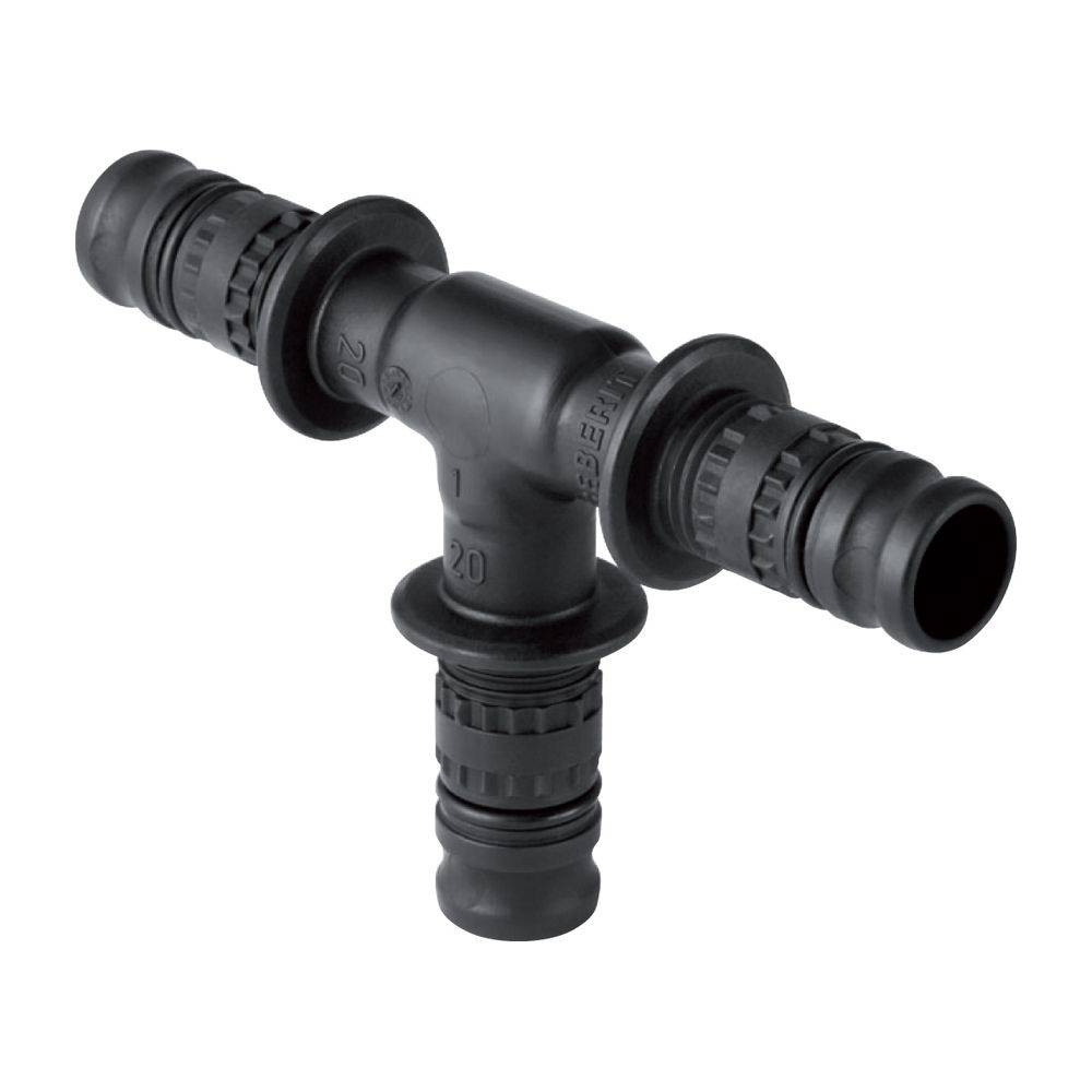 Geberit GE Mepla, T-Stück, gleich, PVDF, d 50 mm, 1 Stk.