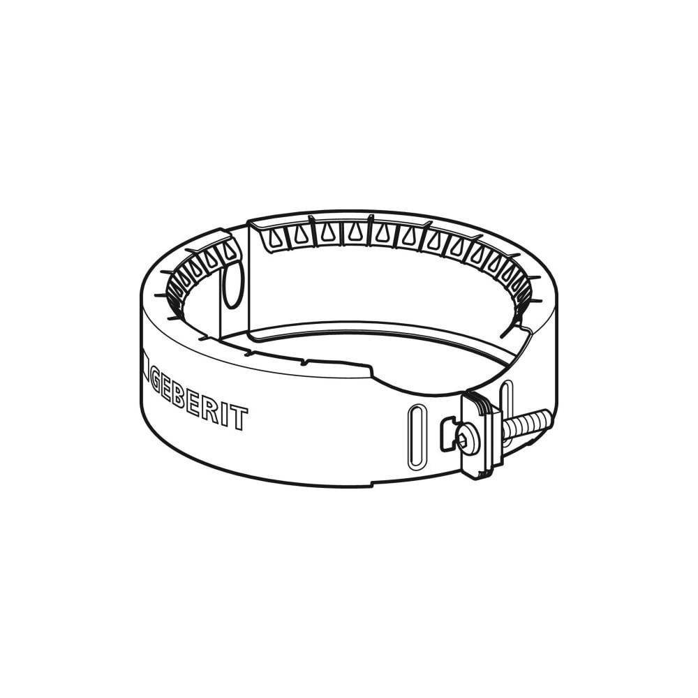 Geberit Haltekralle, DN 40, 40mm, CrNi-Stahl, 390108141
