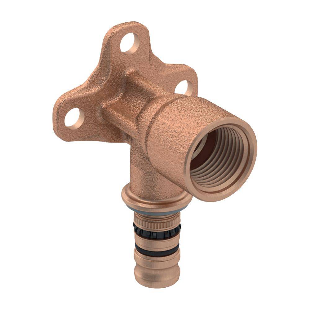 Geberit Mepla Anschlusswinkel 90 Grad, D 16mm, Rp 1/2", L 3,6cm, Rotguss bleifrei