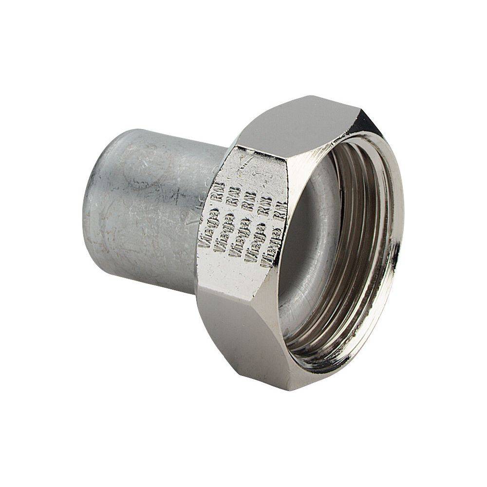 Viega Sanpress Inox Anschlussverschraubung I/A 2364, d. 35mm x G 1 1/2", Stahl nichtrostend