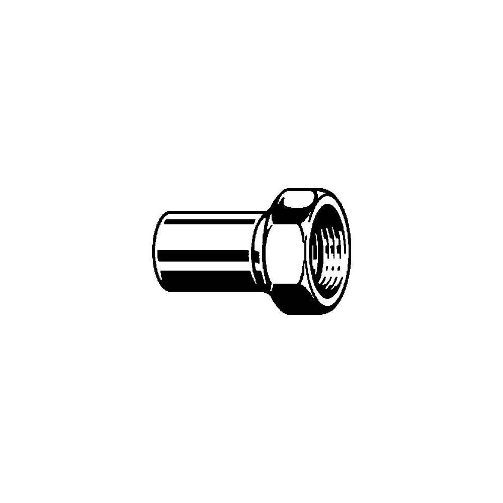 Viega Sanpress Inox Anschlussverschraubung I/A 2364, d. 35mm x G 1 1/2", Stahl nichtrostend