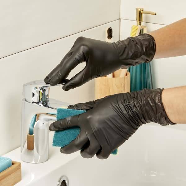 Einmalhandschuhe black protect X20 Gr. 7