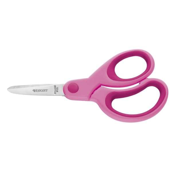 Westcott Kinderschere Kids E-21582 00 spitze Spitze 13cm pink