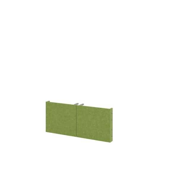 Filztür FlexWall 80cm 1OH maigrün 2 Stück