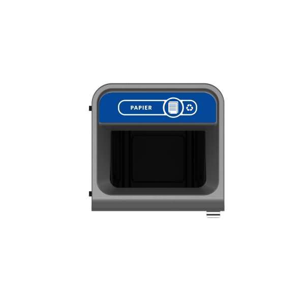 Recyclingstation 87l Behältereinheit Papier bl