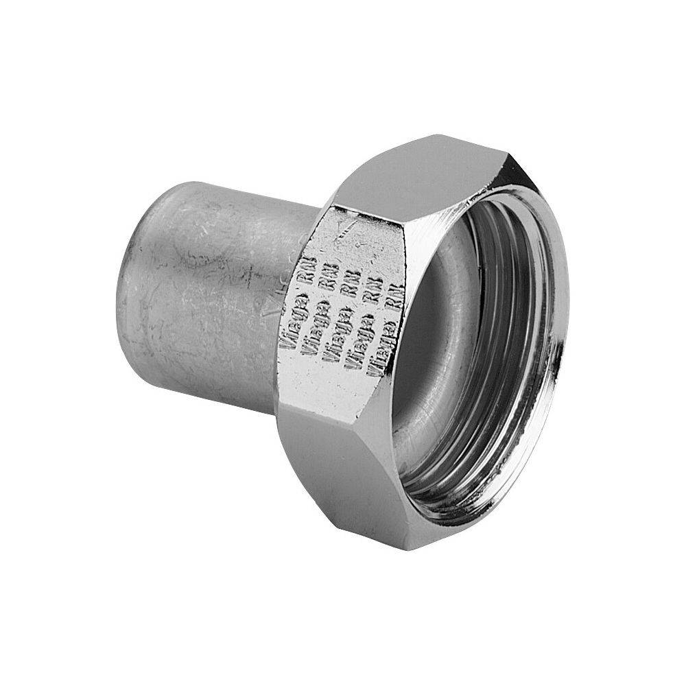Viega Sanpress Inox Anschlussverschraubung I/A 2364, d. 35mm x G 1 1/2", Stahl nichtrostend