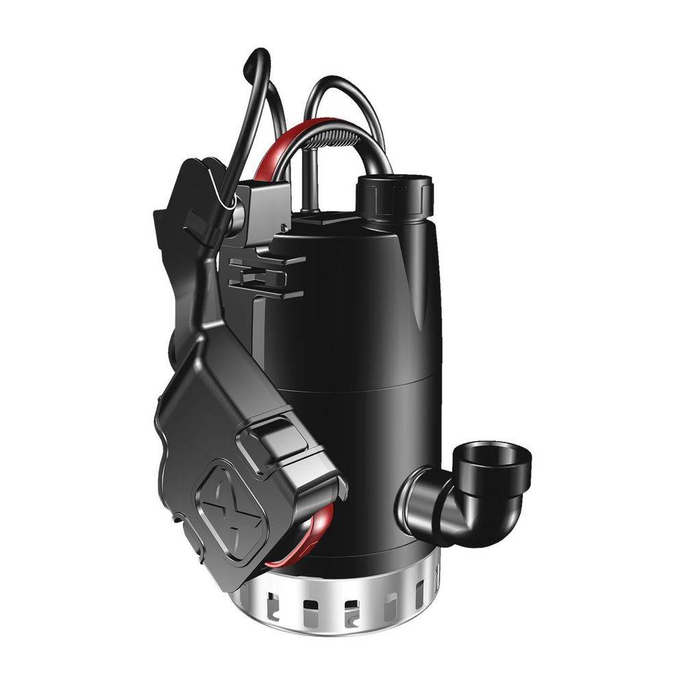 Grundfos Kellerentwässerungspumpe Unilift CC-5 A1CS, 0,11kW 1x230V, max. Förderhöhe 5m, mit 5m Kabel u. ext. Schwimmer