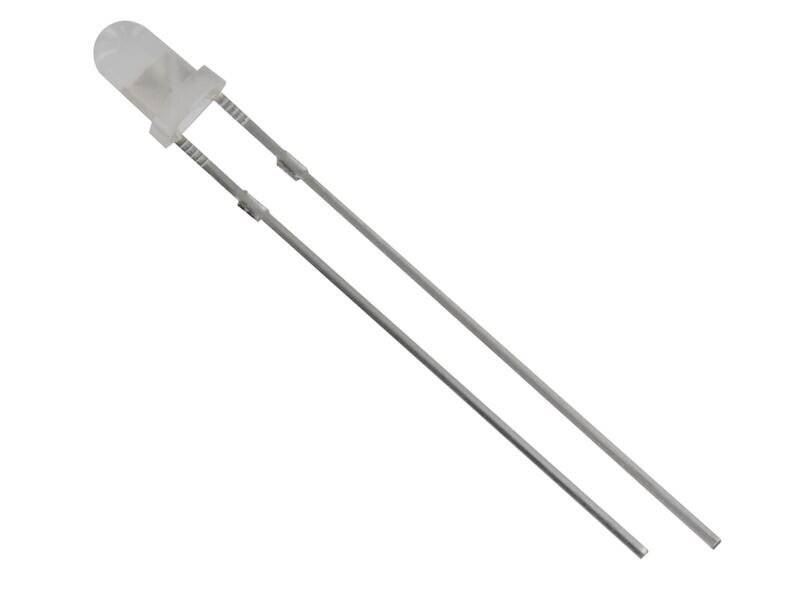 Kingbright LED doppelpolig, zweifarbig 3 mm diffus rot / grün