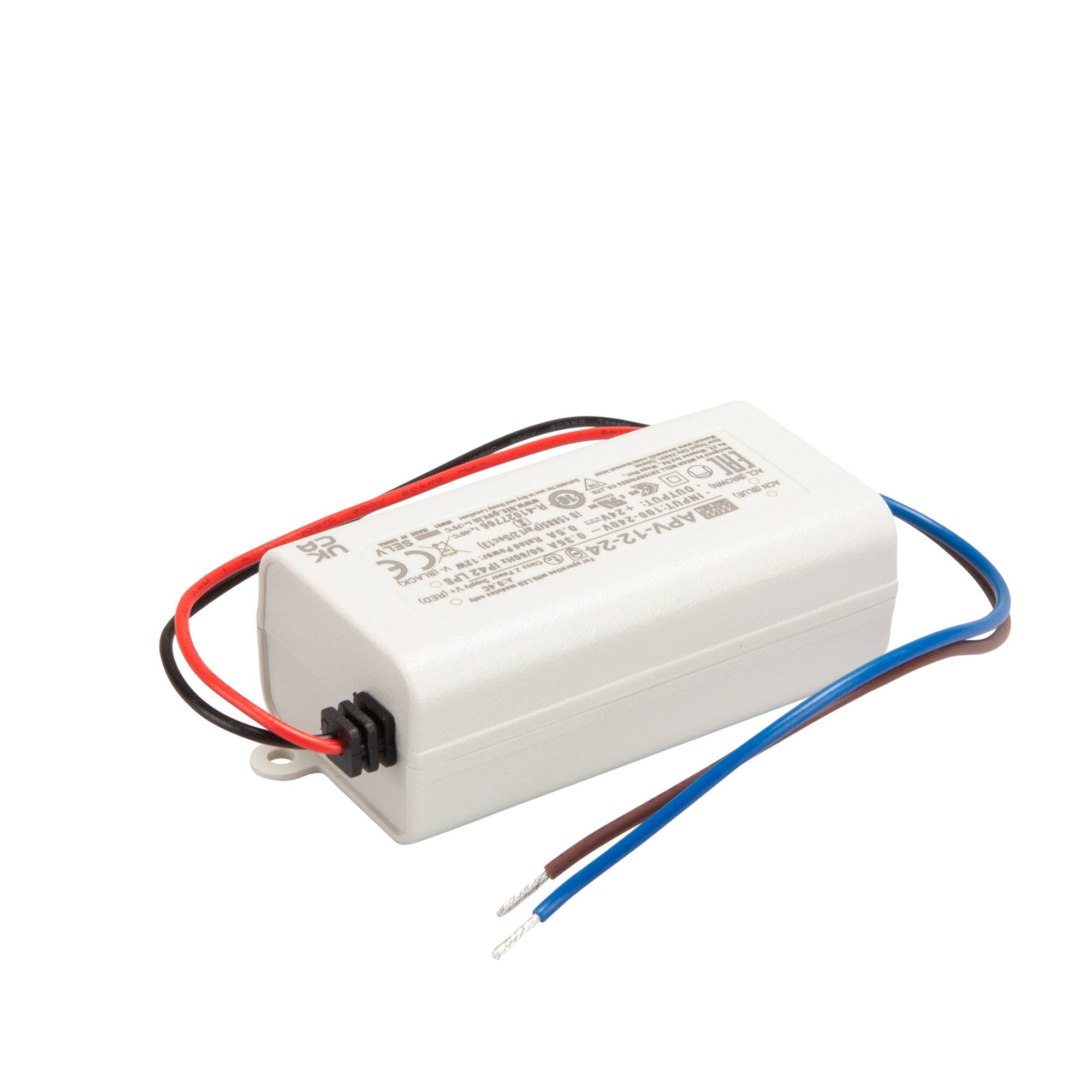 Mean Well APV-12-24 SNT 24V/DC/0-0,5A/ 12W IP42