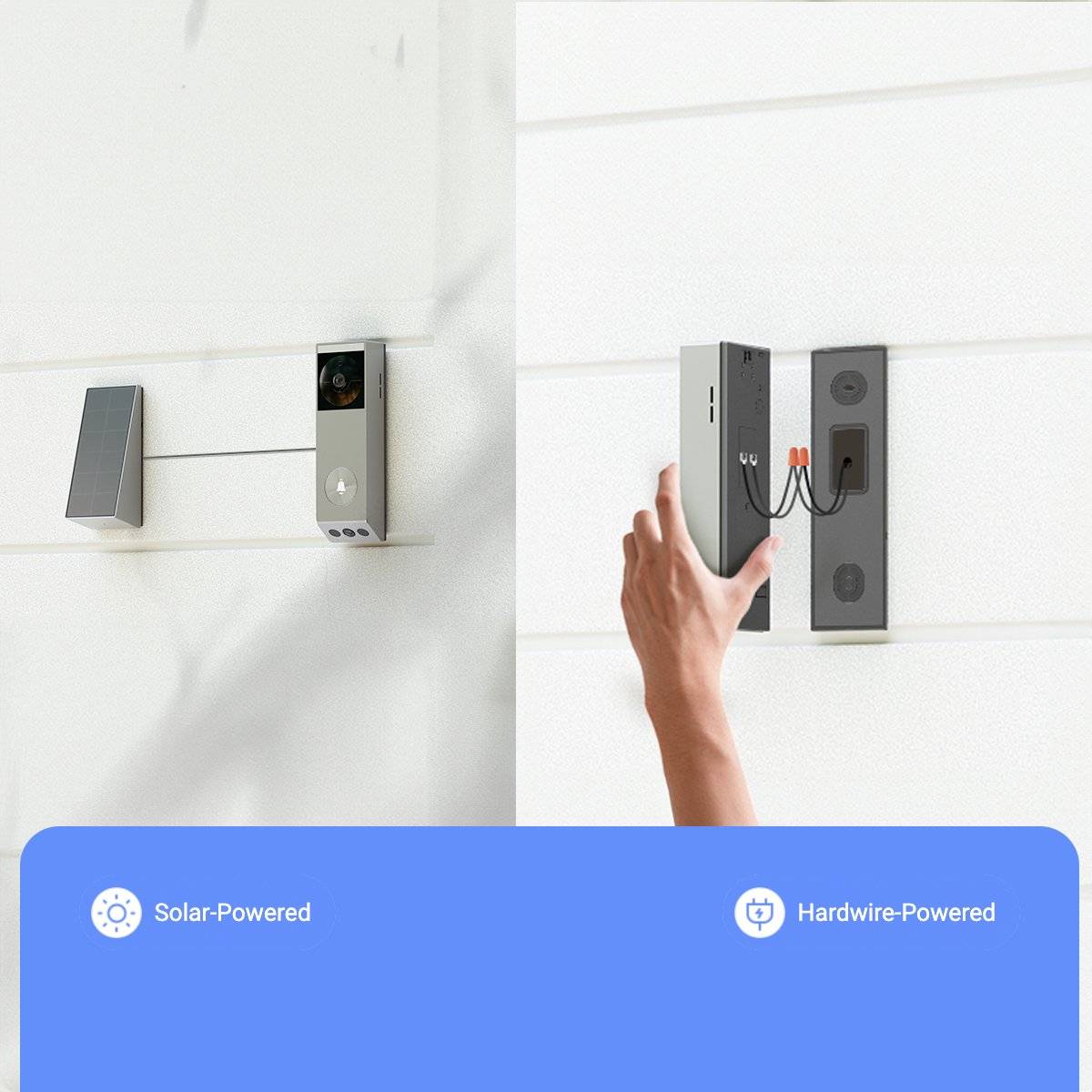 Batteriebetriebene Video-Türklingel - EP3x PRO