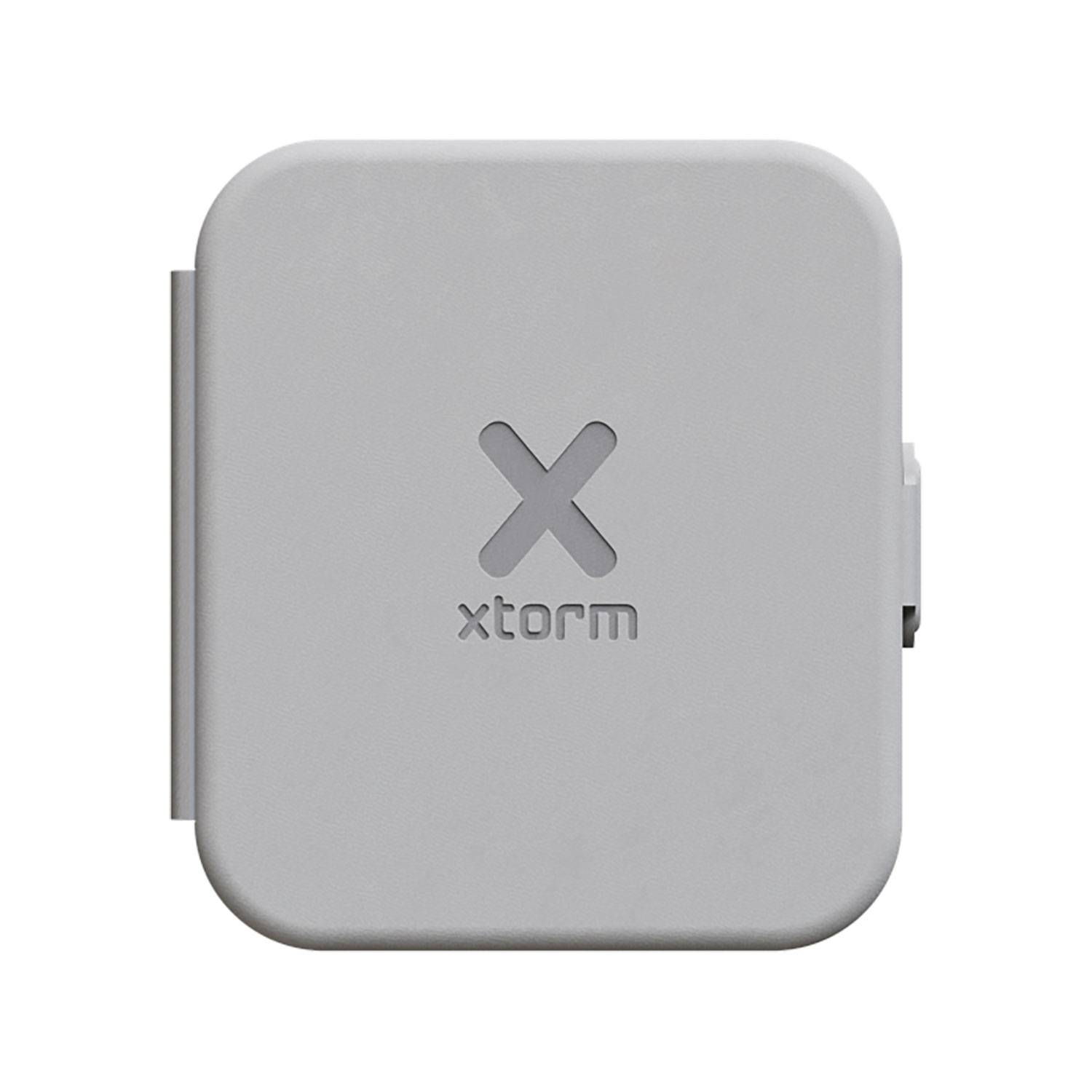 Xtorm Foldable Wireless Travel Charger 2in1 - 15W - Handy/Smartphone - Smartwatch - USB Typ-C - Grau - Ch
