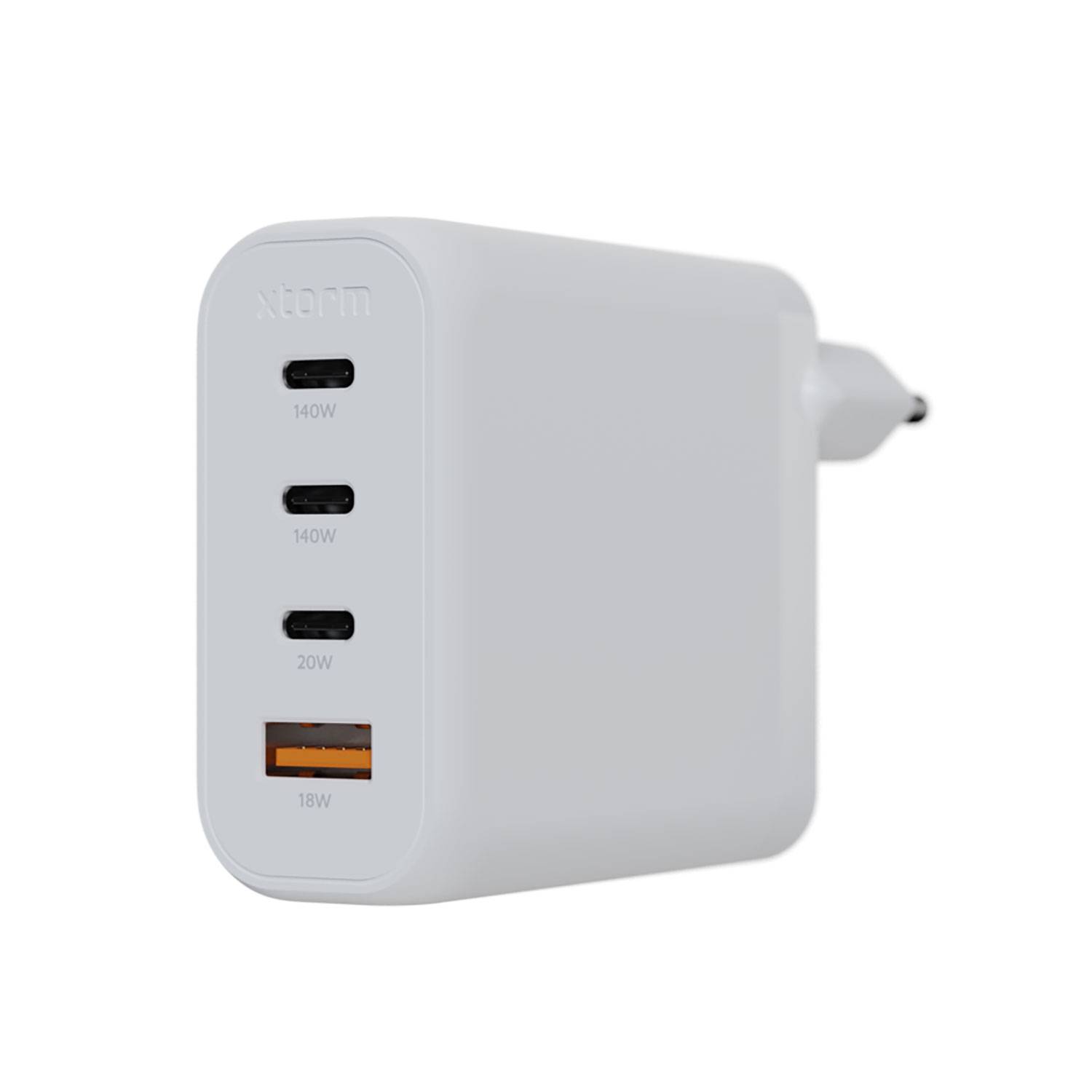 Xtorm 140W GaN² Ultra Wall Charger, Drinnen, AC, Weiß