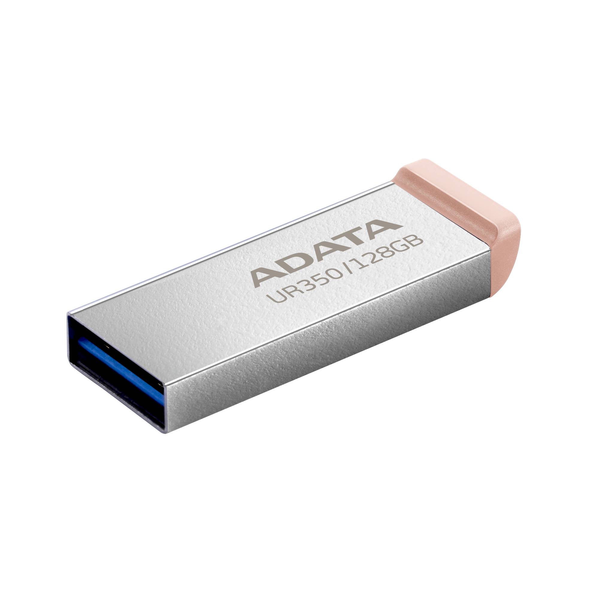 ADATA UR350 - USB-Flash-Laufwerk - 128 GB - USB3.2 Gen 1 - braun