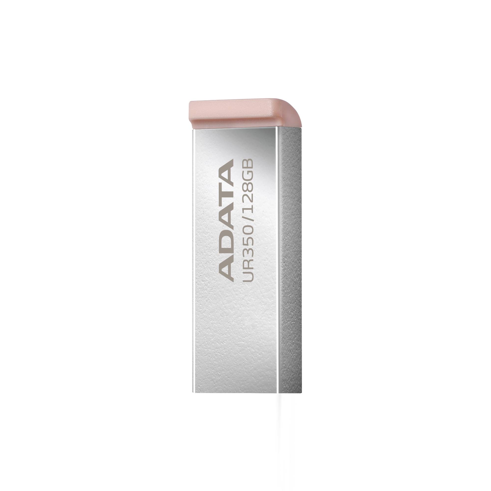 ADATA UR350 - USB-Flash-Laufwerk - 128 GB - USB3.2 Gen 1 - braun