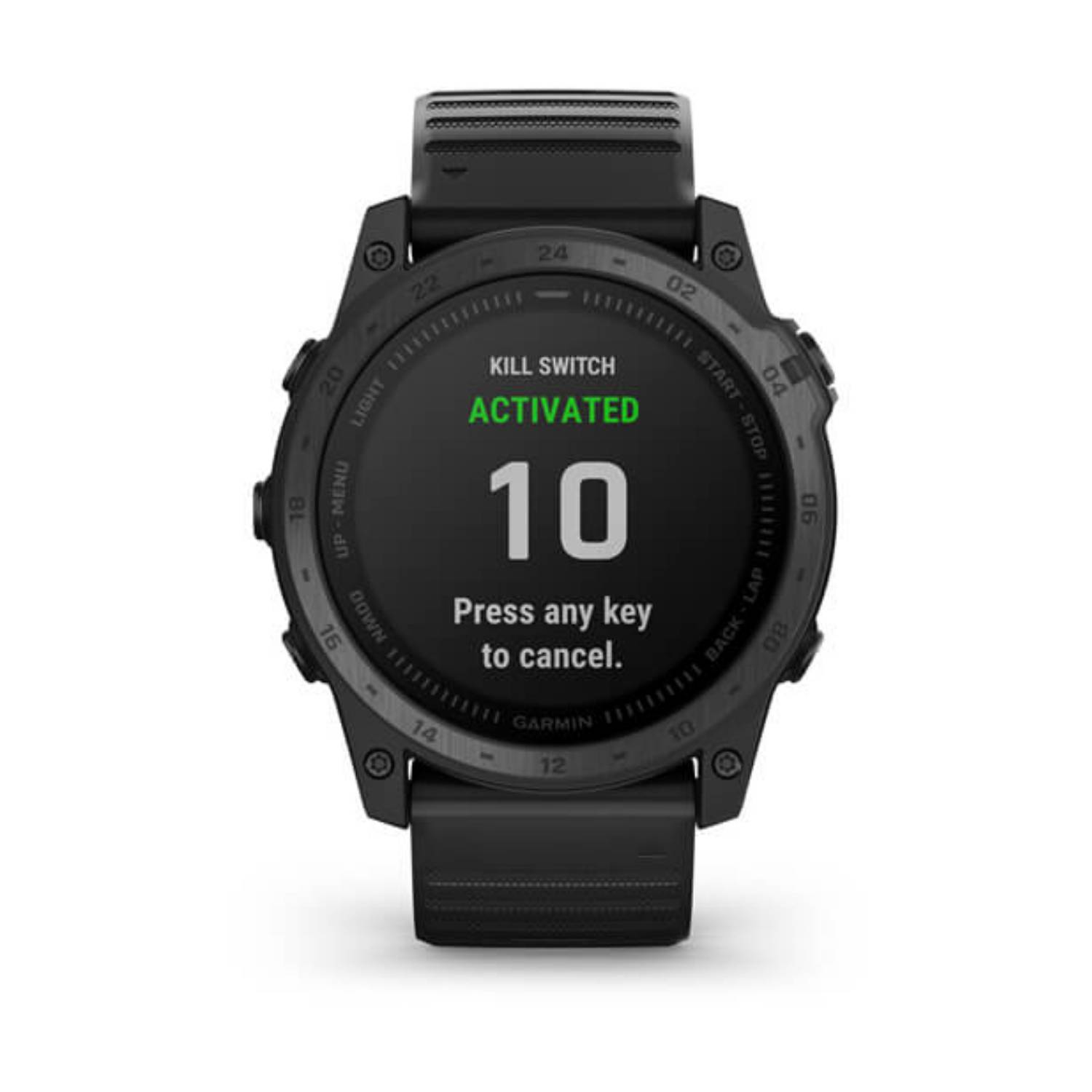 Garmin Tactix 7 - Standard Edition - 51 mm - faserverstärktes Polymer - Sportuhr mit Band - Silikon - schwarz - Handgele