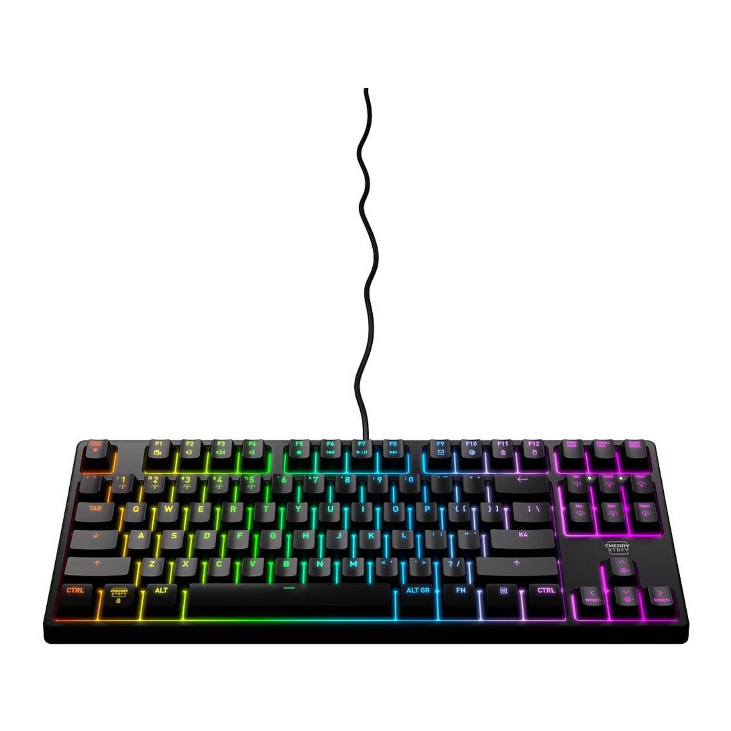 Cherry XTRFY K4V2 - Tastatur - RGB - 80% - TKL - TL: Portugiesisch, QWERTY