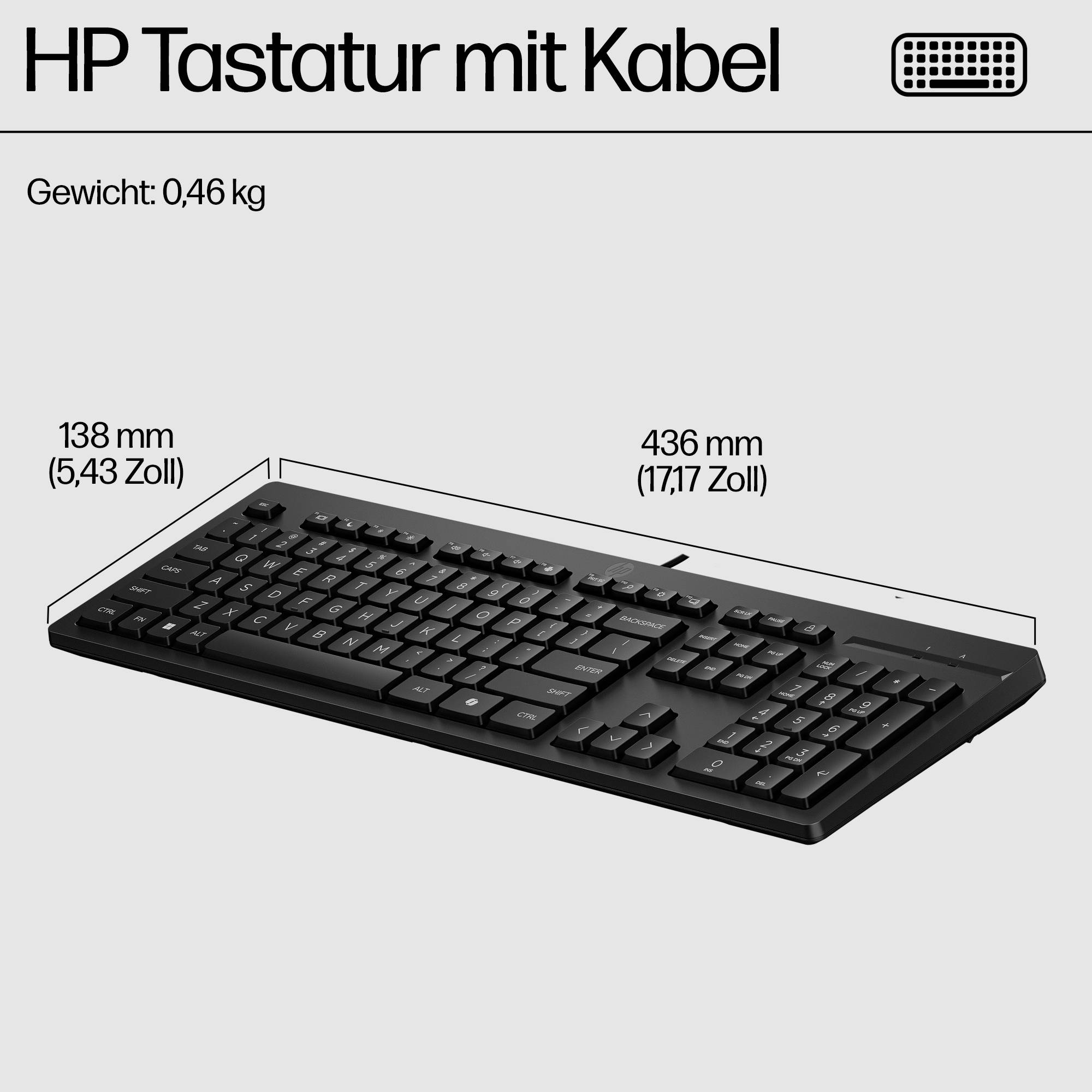 125 Wired Keyboard FI