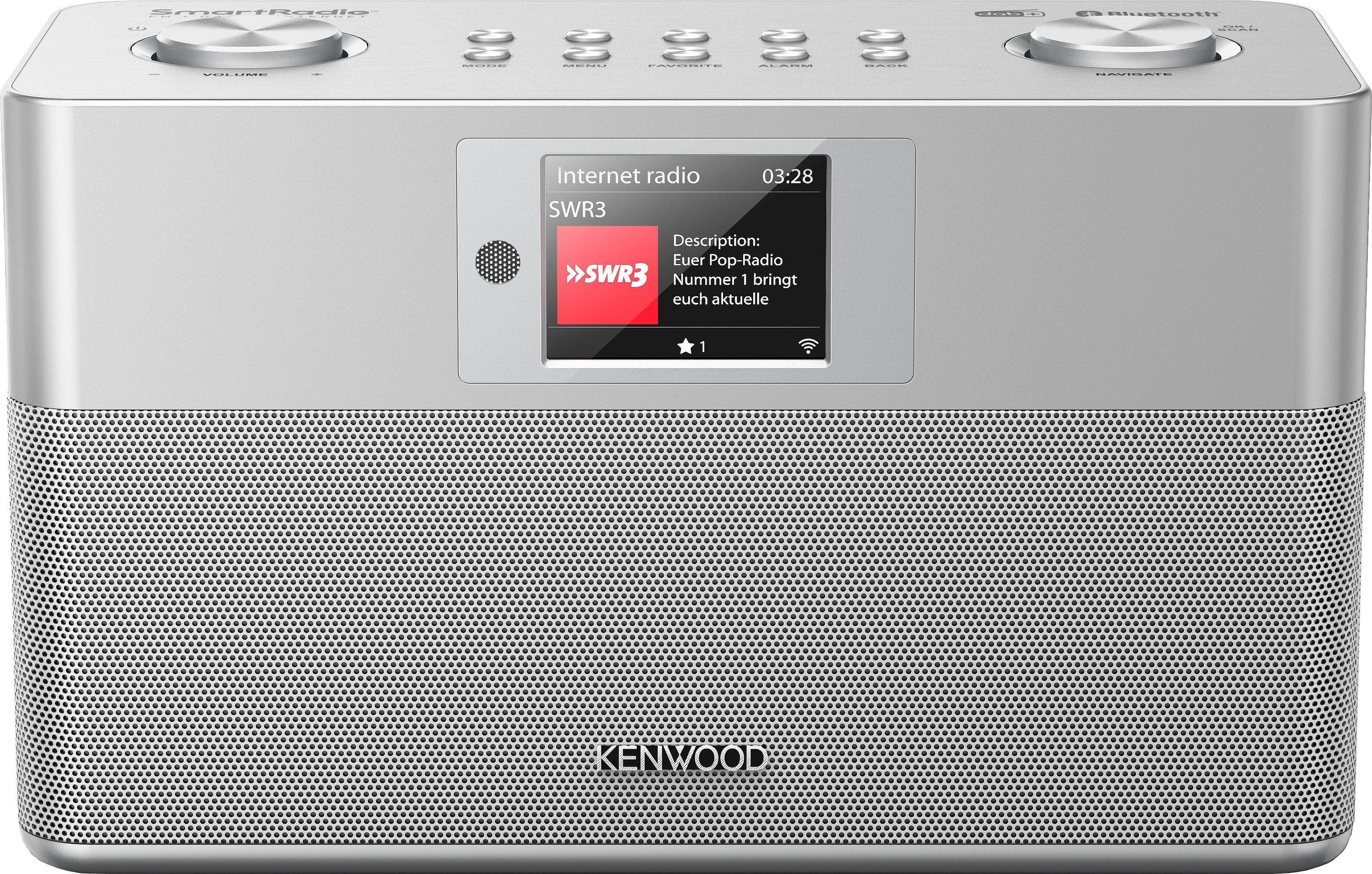Kenwood Electronics Kenwood CR-ST100S-S, Internet, Digital, DAB+, FM, 87,5 - 108 MHz, 174.928 ~ 239.200 MHz, PTY