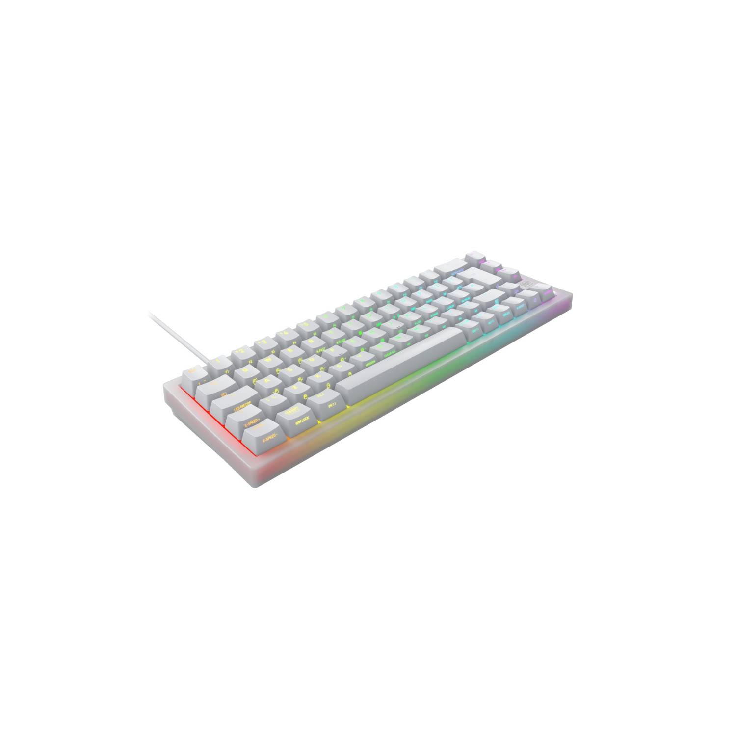 Cherry XTRFY K5V2 - Tastatur - 65% - compact - hintergrundbeleuchtet - QWERTY - USA - Tastenschalter