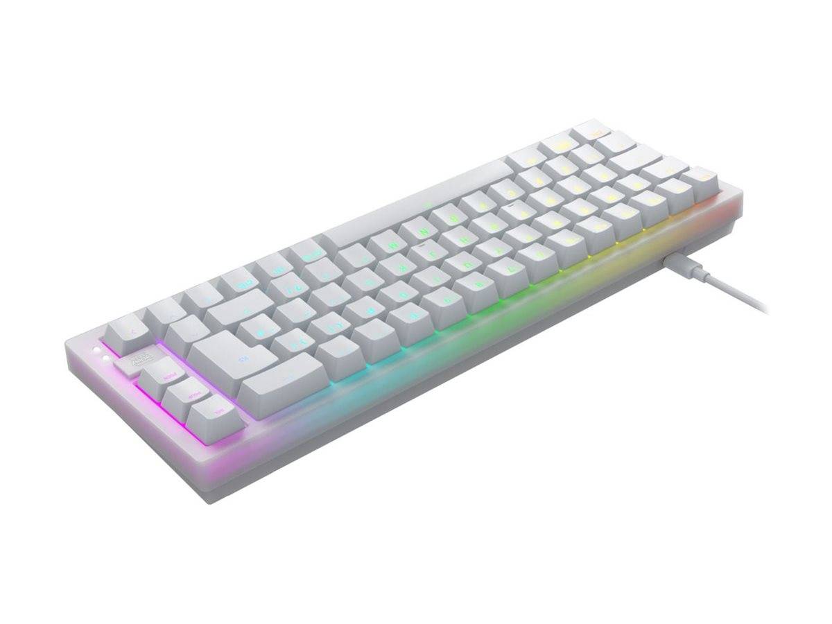 Cherry XTRFY K5V2 - Tastatur - 65% - compact - hintergrundbeleuchtet - QWERTY - USA - Tastenschalter