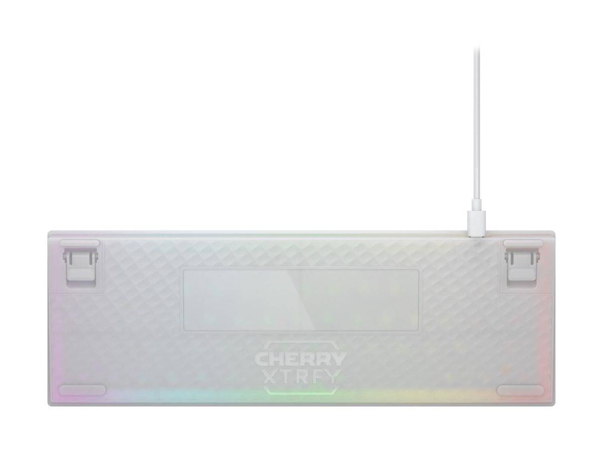 Cherry XTRFY K5V2 - Tastatur - 65% - compact - hintergrundbeleuchtet - QWERTY - USA - Tastenschalter