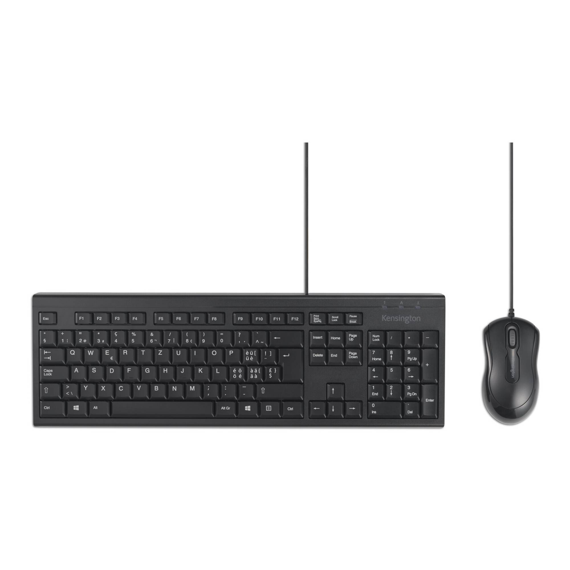 Kensington KM100 EQ - Tastatur-und-Maus-Set