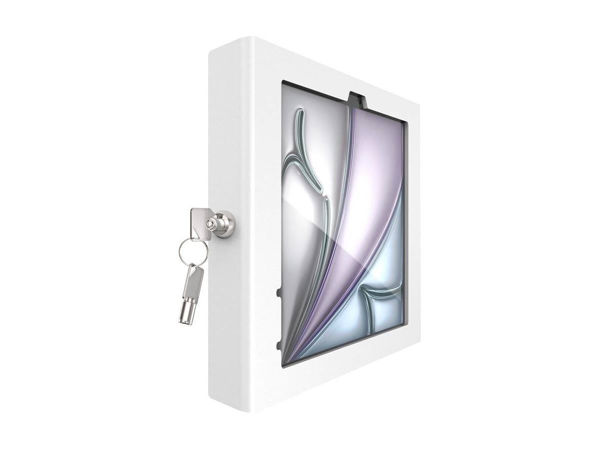 Compulocks iPad Air M2 &amp; M3 11", Apex Secured Enclosure Wall Mount - White -