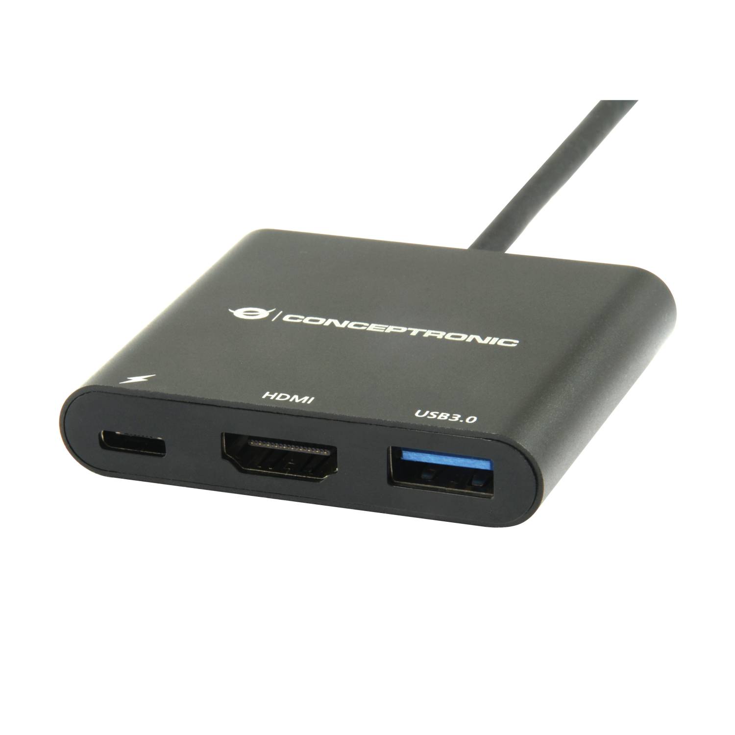 Conceptronic DONN01B 3-in-1 Usb 3.2 Gen 1 Docking Station HDMI 3.0 100W