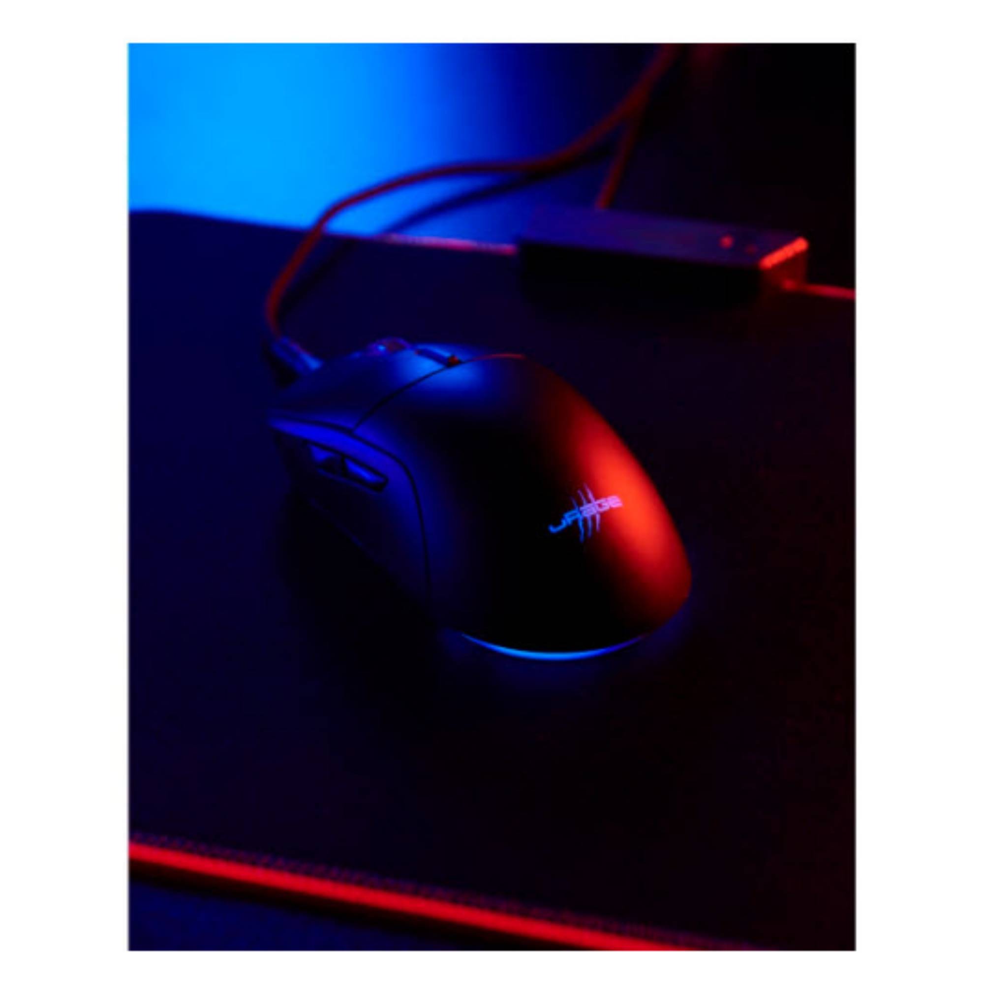 uRage Reaper 250 Maus Gaming rechts USB Typ-A Optisch 6200 DPI