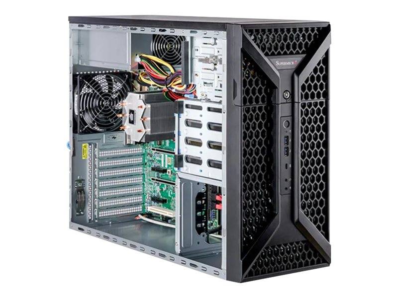Supermicro UP Workstation 531A-IL - Mid tower - keine CPU - RAM 0 GB - keine HDD