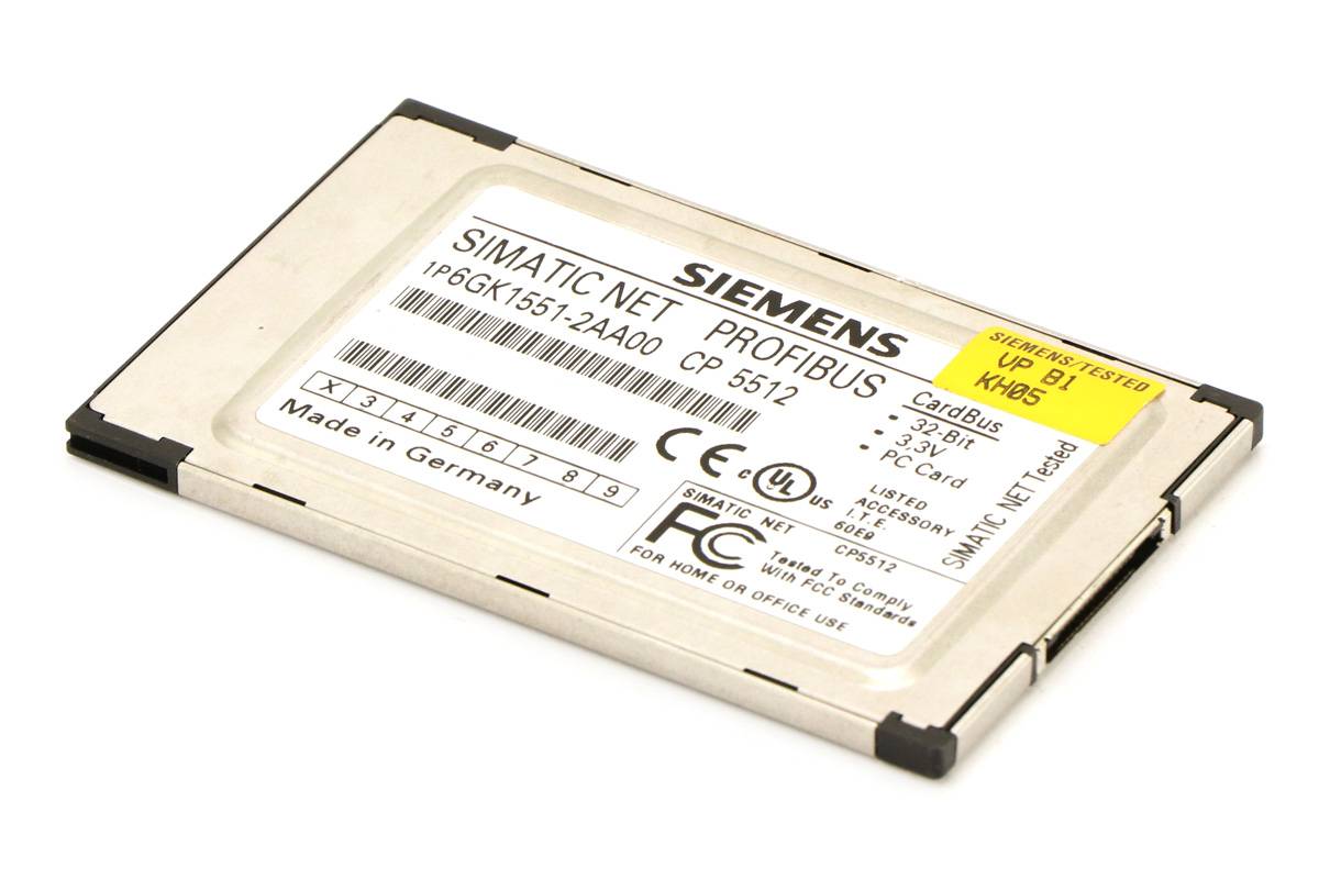 Simatic NET CP5512 PCMCIA 6GK1551-2AA00 OVP