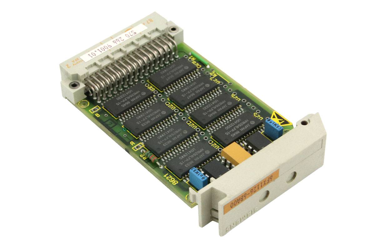 Siemens 6FX1126-6BA00 Siemens SINUMERIK 800, 8/MS102 MEMORY MODULE 128 KB RAM